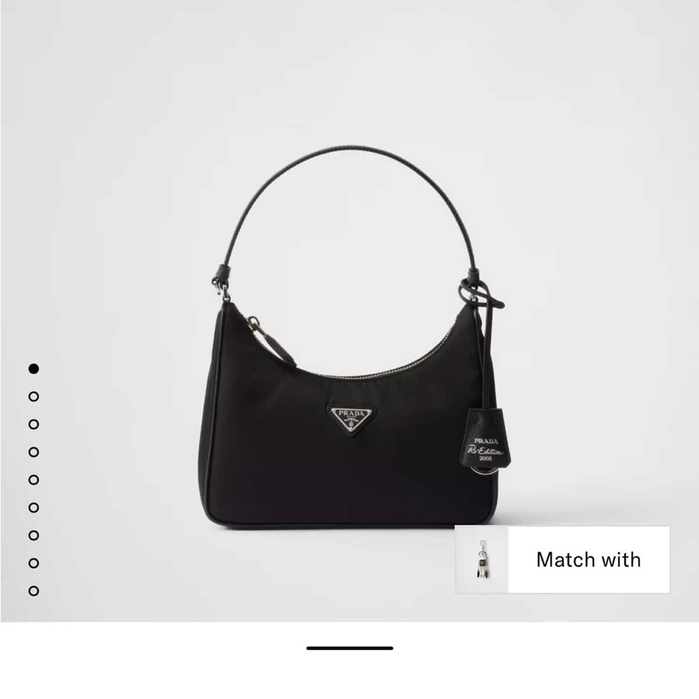 Prada Classic Black Shoulder Bag